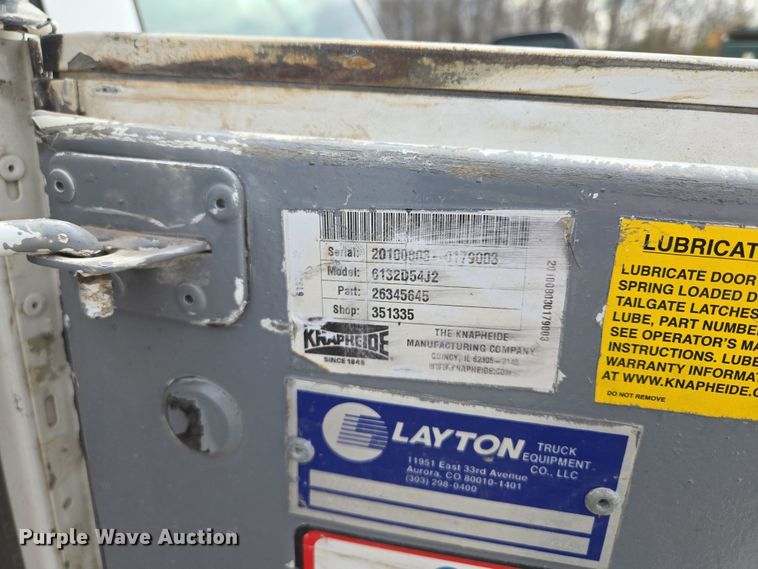 image for item EQ6909 2014 Ford  F350 Super Duty XL utility bed pickup truck