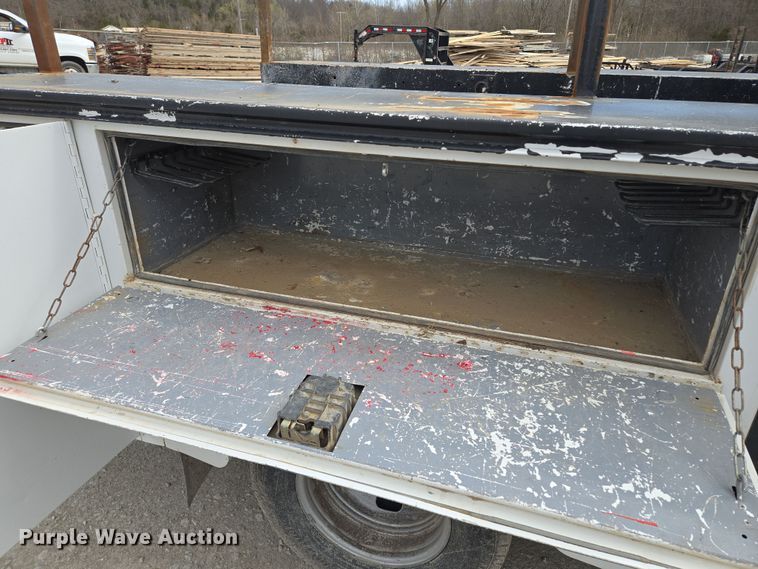 image for item EQ6909 2014 Ford  F350 Super Duty XL utility bed pickup truck