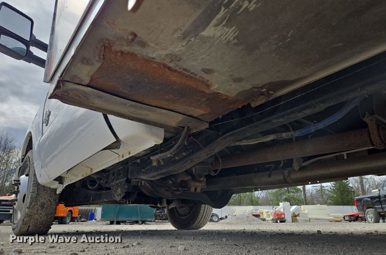 image for item EQ6909 2014 Ford  F350 Super Duty XL utility bed pickup truck