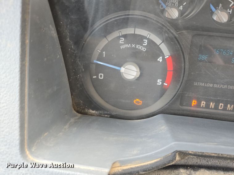 image for item EQ6909 2014 Ford  F350 Super Duty XL utility bed pickup truck