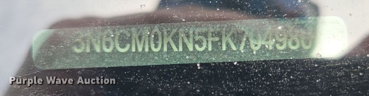 image for item EQ6914 2015 Nissan  NV200 van