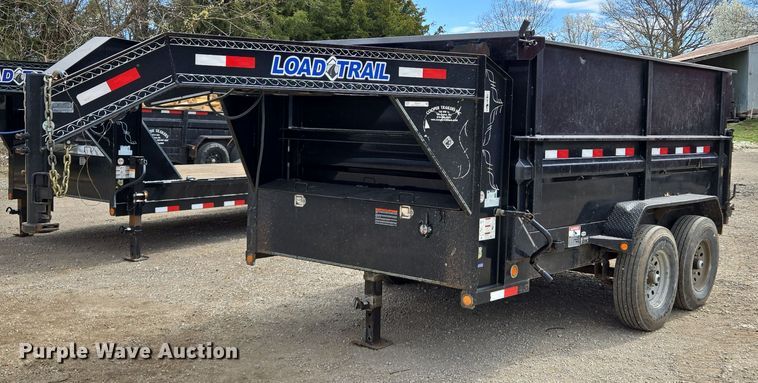 image for item EQ6937 2017 Load Trail dump trailer