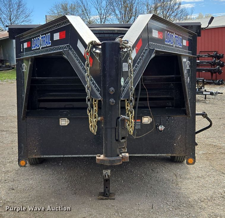 image for item EQ6937 2017 Load Trail dump trailer