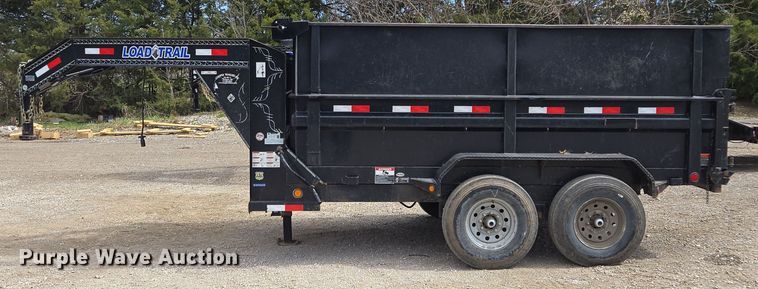 image for item EQ6937 2017 Load Trail dump trailer