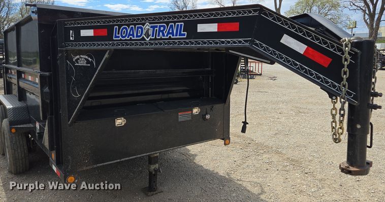 image for item EQ6937 2017 Load Trail dump trailer