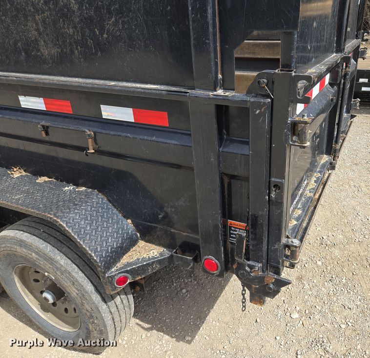 image for item EQ6937 2017 Load Trail dump trailer