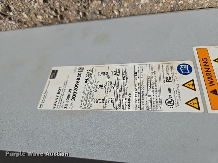 image for item EQ6951 (20) Canadian Solar CS6P-240P solar panels