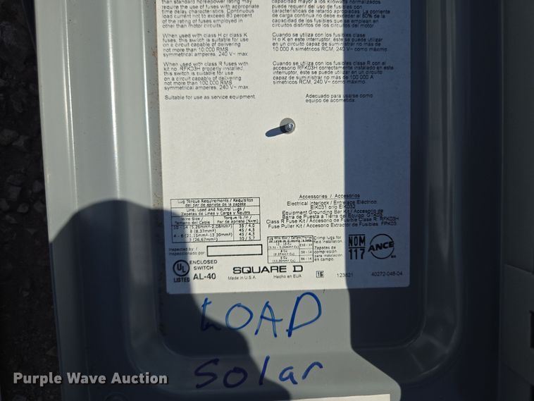 image for item EQ6951 (20) Canadian Solar CS6P-240P solar panels