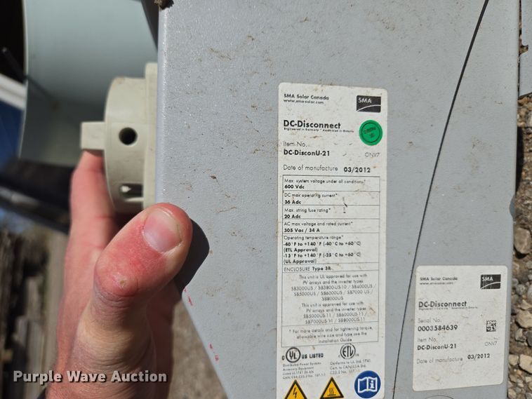 image for item EQ6951 (20) Canadian Solar CS6P-240P solar panels