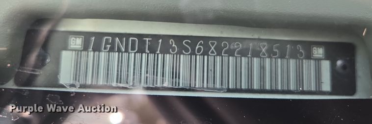 image for item EQ6970 2008 Chevrolet Trailblazer SUV