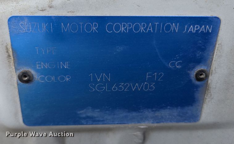 image for item EQ6987 1997 Suzuki  Esteem  