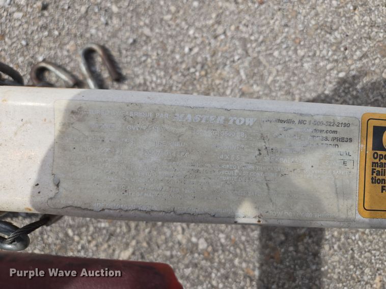 image for item EQ6988 2005 Master Tow car dolly 