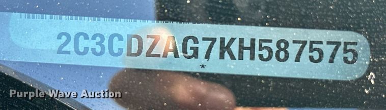 image for item ER8917 2019 Dodge Challenger 