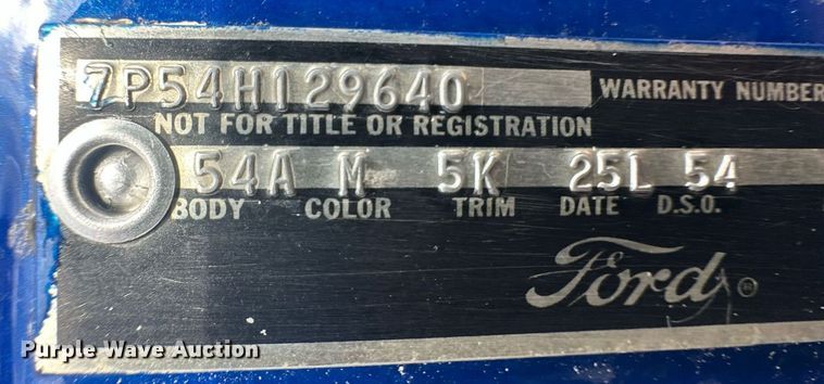 image for item ER8918 1967 Ford Galaxie 500 