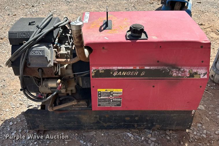 image for item ER8943 Lincoln Ranger 8 welder/generator