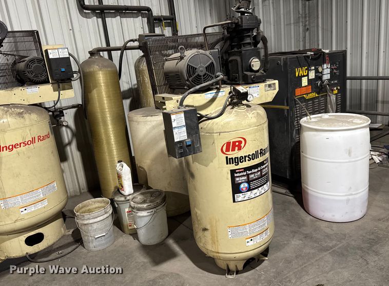 Ingersoll Rand TS7NT7.5 air compressor in Salina, KS | Item LH9472