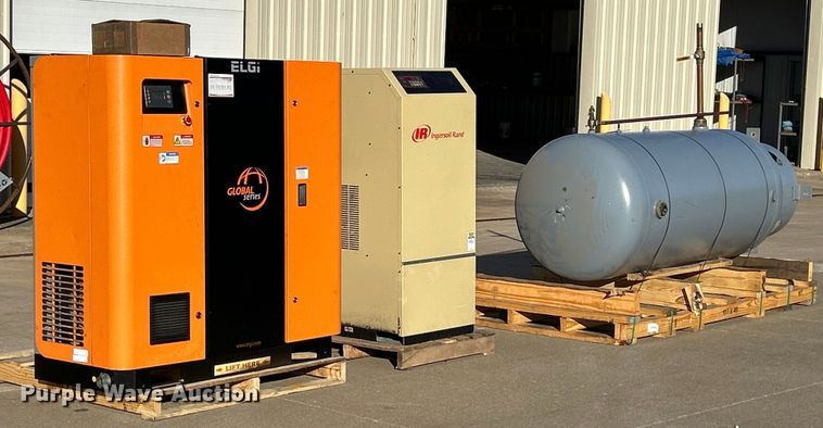 image for item ND9394 2013 ELGI E15-125 air compressor