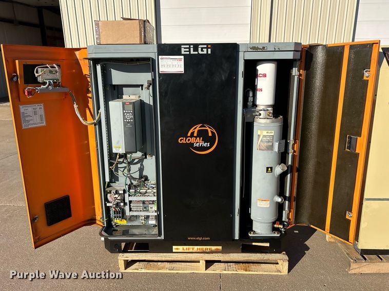 image for item ND9394 2013 ELGI E15-125 air compressor