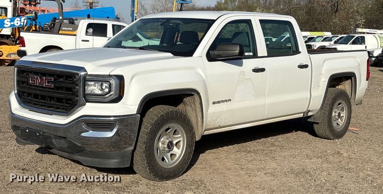 image for item OB9485 2018 GMC Sierra 1500 Crew Cab pickup truck
