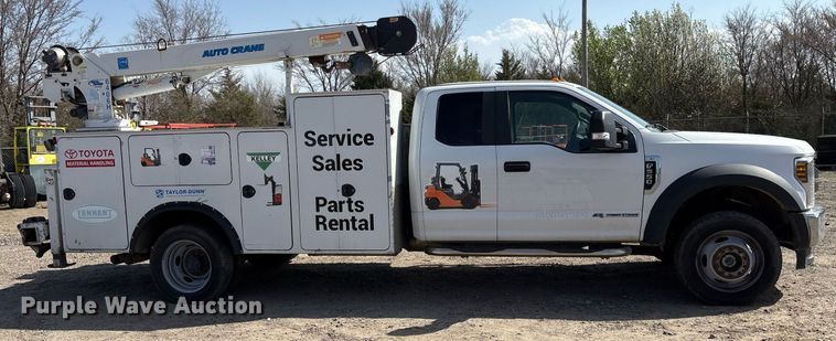 image for item OB9492 2019 Ford F550 Super Duty SuperCab utility / service truck