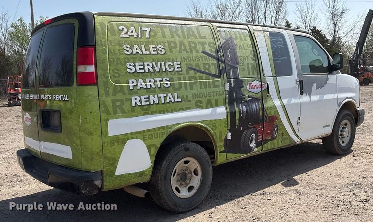 image for item OB9499 2012 Chevrolet Express 2500 van