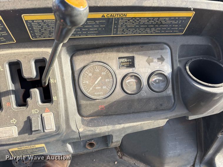 image for item OB9539 Kubota RTV900 utility vehicle