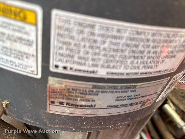 image for item OB9565 2015 Bad Boy Outlaw XP ZTR lawn mower