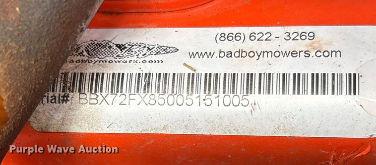 image for item OB9565 2015 Bad Boy Outlaw XP ZTR lawn mower