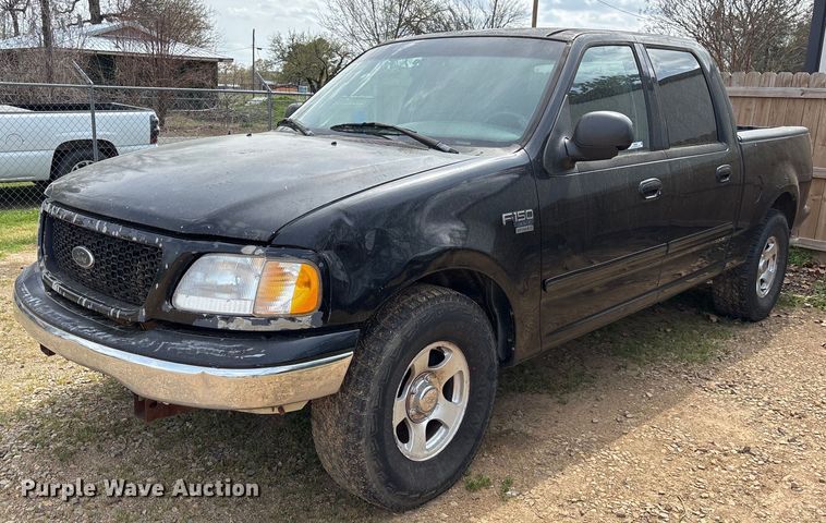 image for item OB9593 2003 Ford F150 Super Crew pickup truck