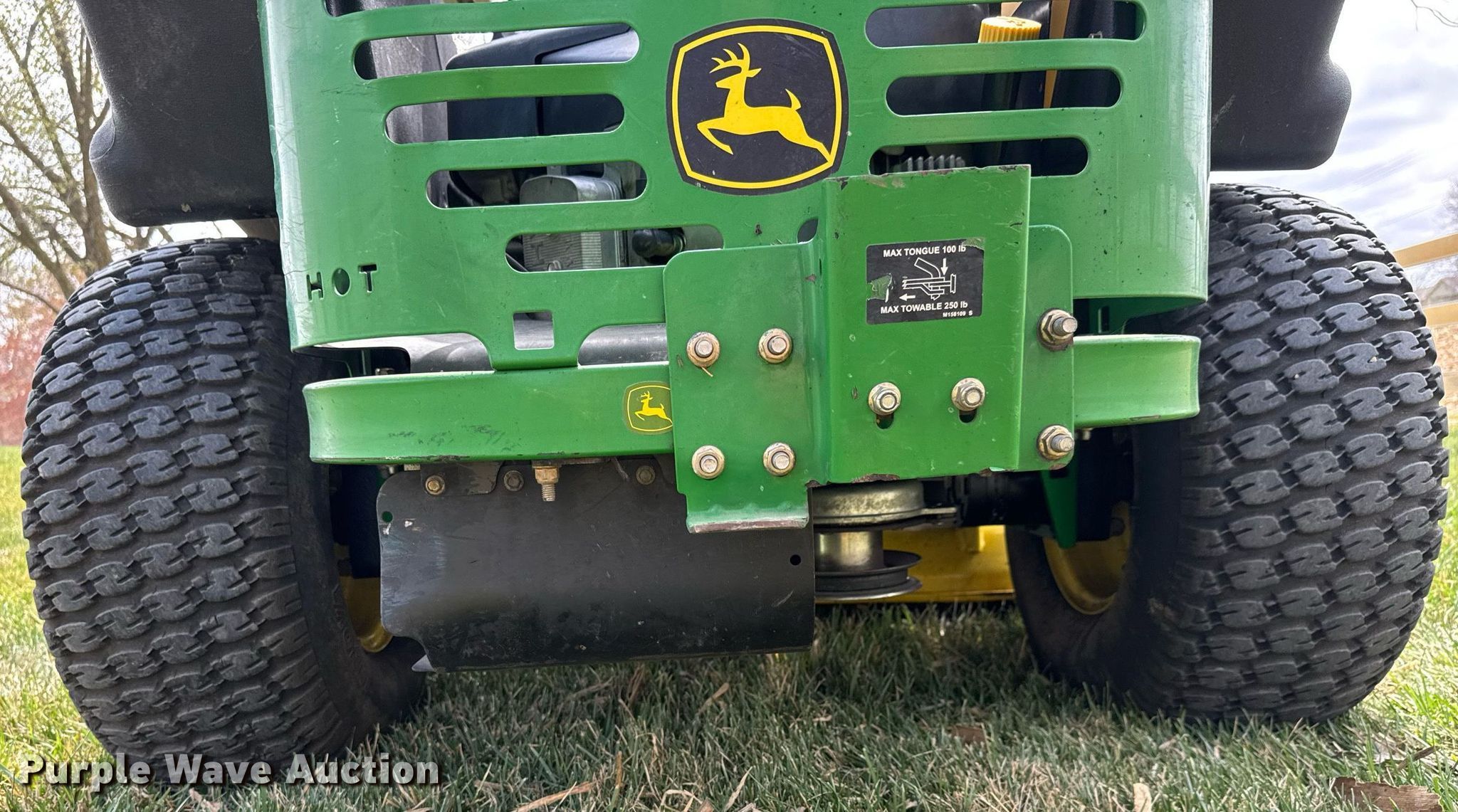 2010 John Deere Z445 54C ZTR lawn mower in Sedgwick, KS