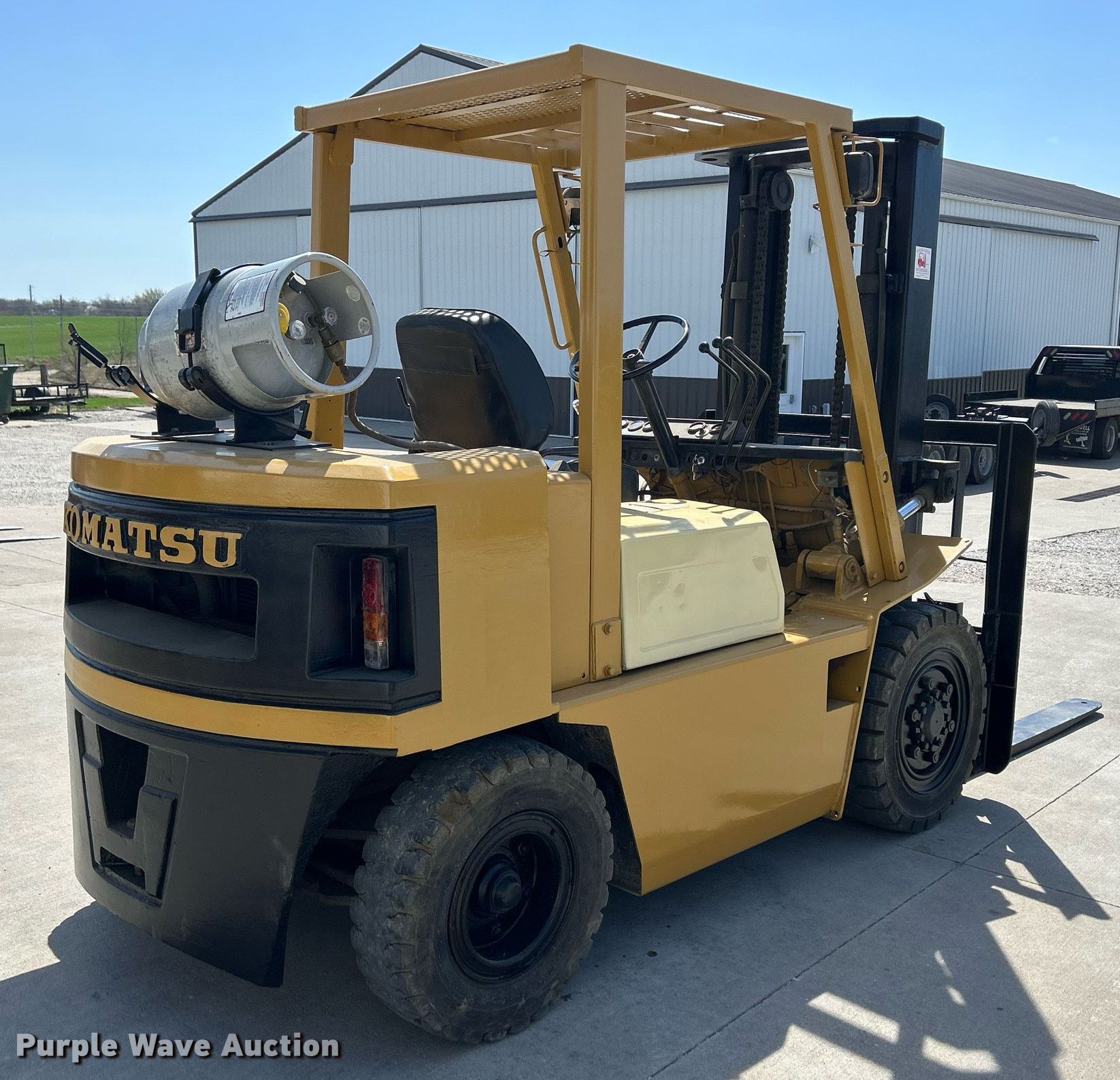 Komatsu FG40Z-4 forklift in Moberly, MO | Item ND9411 sold