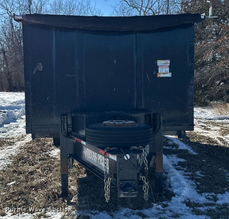 image for item DH9756 2019 Texas Pride dump trailer