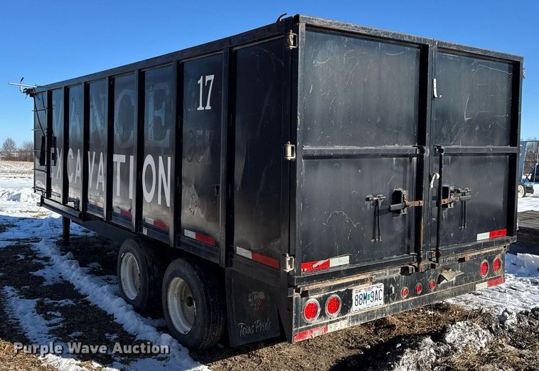 image for item DH9756 2019 Texas Pride dump trailer