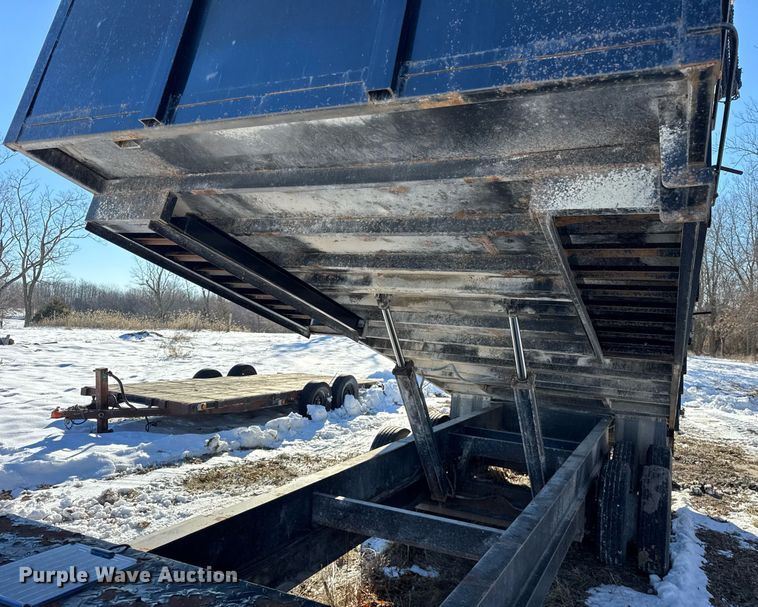 image for item DH9756 2019 Texas Pride dump trailer