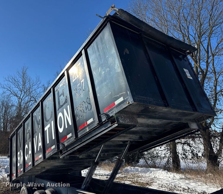 image for item DH9756 2019 Texas Pride dump trailer