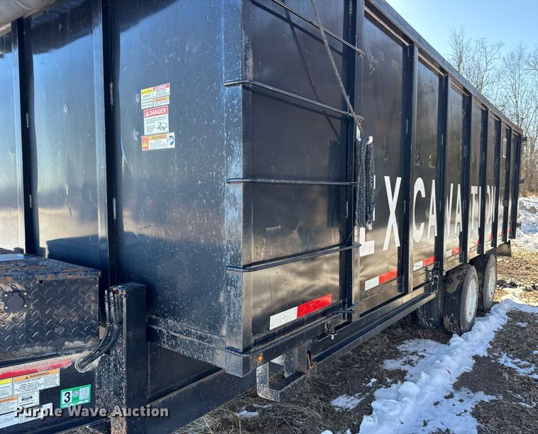 image for item DH9756 2019 Texas Pride dump trailer