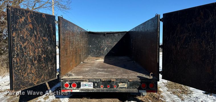 image for item DH9756 2019 Texas Pride dump trailer