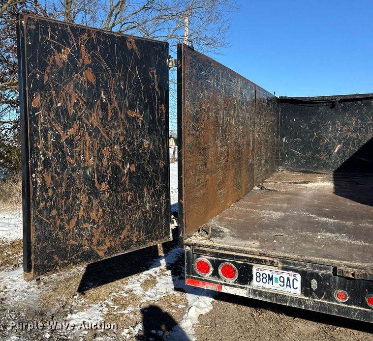 image for item DH9756 2019 Texas Pride dump trailer