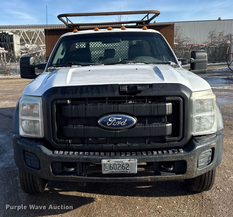 image for item DH9883 2011 Ford F450 Super Duty XL flatbed truck