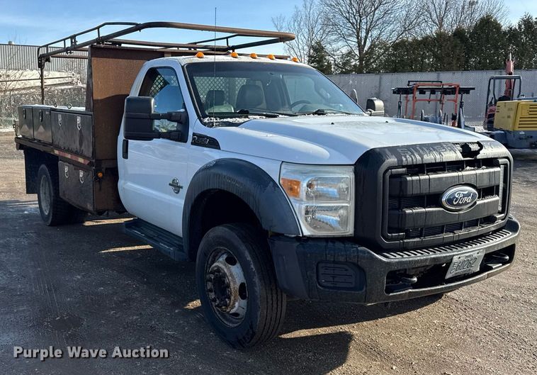 image for item DH9883 2011 Ford F450 Super Duty XL flatbed truck