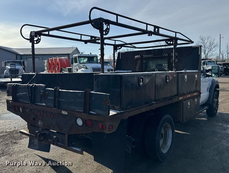 image for item DH9883 2011 Ford F450 Super Duty XL flatbed truck