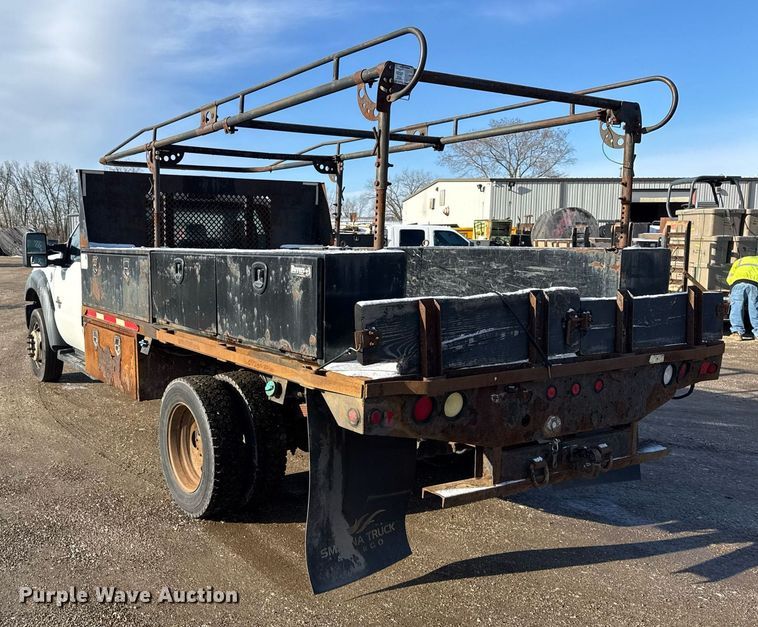 image for item DH9883 2011 Ford F450 Super Duty XL flatbed truck