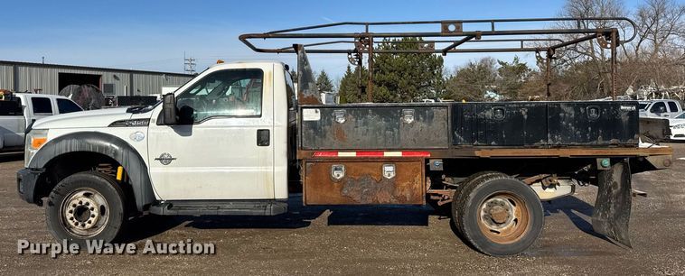 image for item DH9883 2011 Ford F450 Super Duty XL flatbed truck