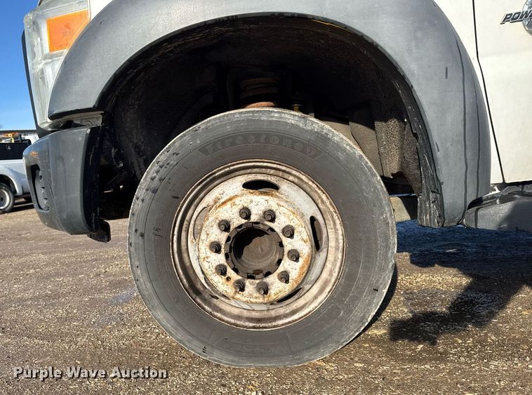 image for item DH9883 2011 Ford F450 Super Duty XL flatbed truck