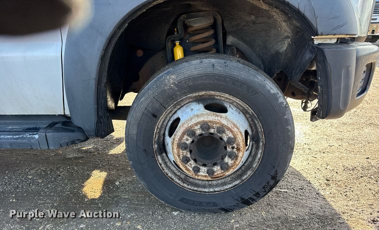 image for item DH9883 2011 Ford F450 Super Duty XL flatbed truck