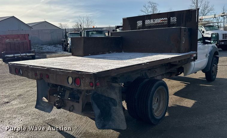 image for item DH9885 2011 Ford F450 Super Duty XL dump flatbed truck