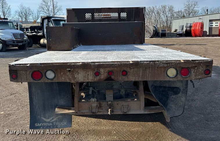 image for item DH9885 2011 Ford F450 Super Duty XL dump flatbed truck