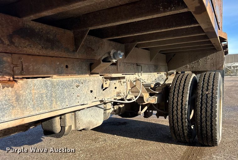 image for item DH9885 2011 Ford F450 Super Duty XL dump flatbed truck