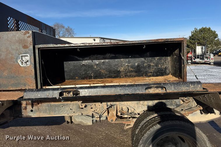 image for item DH9885 2011 Ford F450 Super Duty XL dump flatbed truck