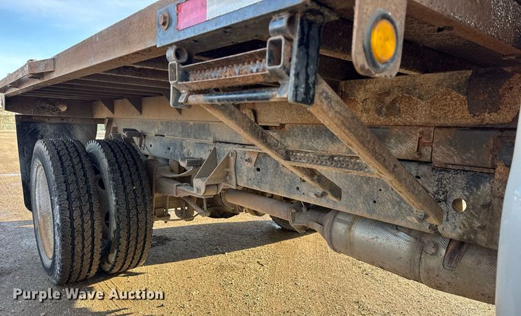 image for item DH9885 2011 Ford F450 Super Duty XL dump flatbed truck